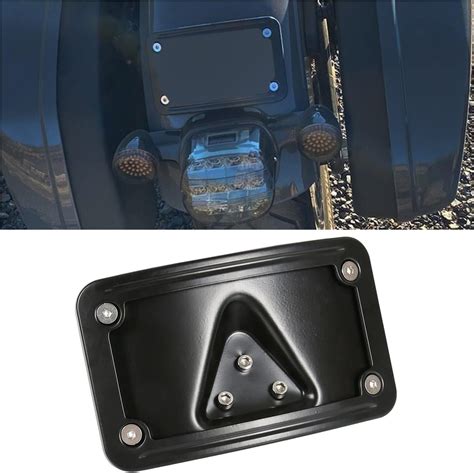 harley license plate mount|custom harley license plate frames.